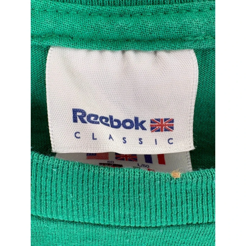 Reebok Classic BBC 25th Beach Ball Classic Myrtle Beach SC Green T Shirt Men's M